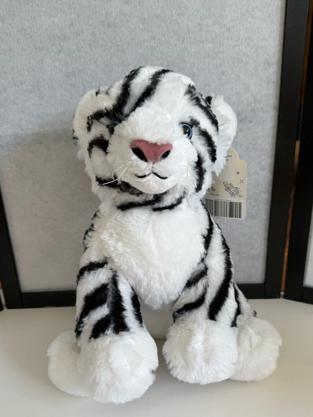 Build-A-Bear White Tiger Plush 14